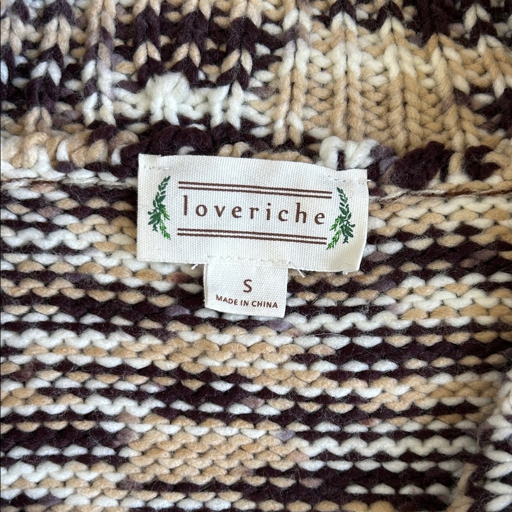 Love Riche Colorful Patchwork Cardigan - Picture 2 of 5